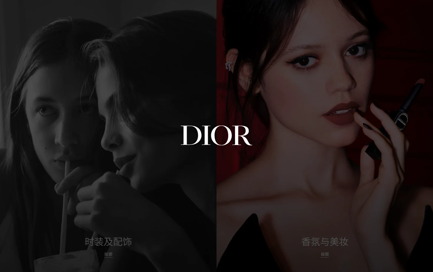 DIOR 页面快照